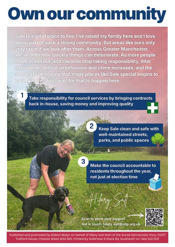 Thumbnail of leaflet from Hilary Salt