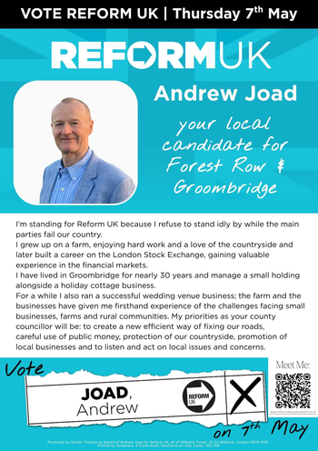 Thumbnail of leaflet from Andrew Joad