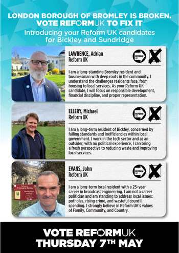 Thumbnail of leaflet from Alan Cook