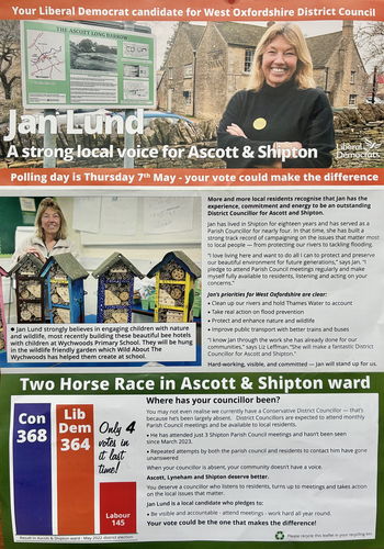 Thumbnail of leaflet from Jan Lund