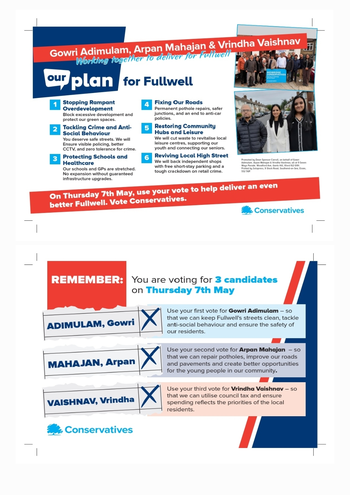 Thumbnail of leaflet from Vrindha Vaishnav