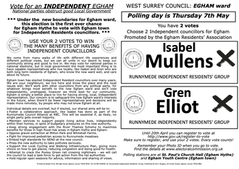 Thumbnail of leaflet from Gren Elliot