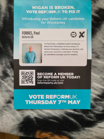 Thumbnail of leaflet from Paul Forbes