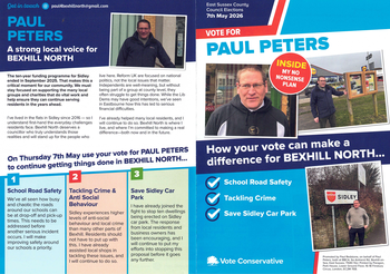 Thumbnail of leaflet from Paul Peters