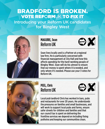 Thumbnail of leaflet from Christopher James Peel