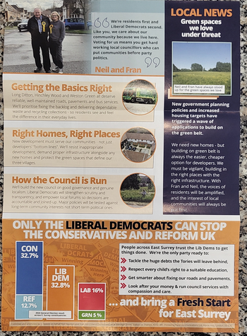 Thumbnail of leaflet from Neil Houston
