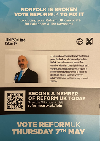 Thumbnail of leaflet from Robert Ian Jamieson