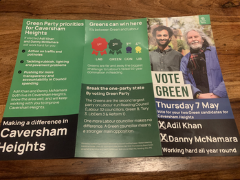 Thumbnail of leaflet from Danny McNamara