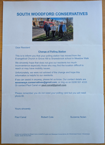 Thumbnail of leaflet from Robert Alexander Cole