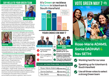 Thumbnail of leaflet from Sonia Gadhavi