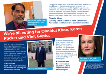 Thumbnail of leaflet from Obaidul Khan