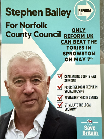 Thumbnail of leaflet from Stephen Bailey