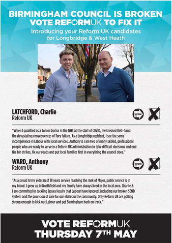 Thumbnail of leaflet from Charlie Latchford