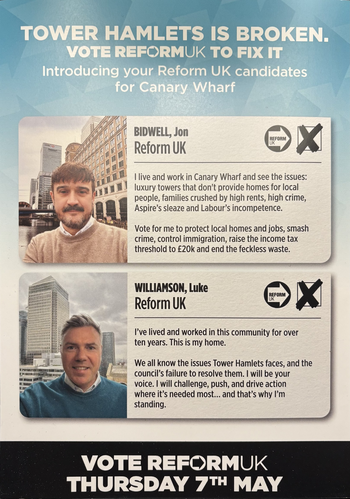 Thumbnail of leaflet from Jon Bidwell