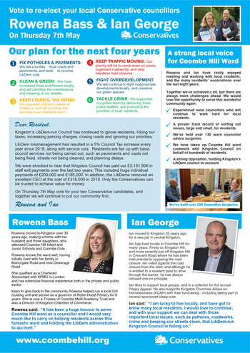 Thumbnail of leaflet from Ian George