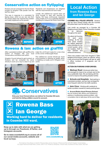 Thumbnail of leaflet from Ian George