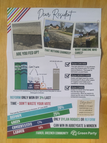 Thumbnail of leaflet from Dylan William Roques