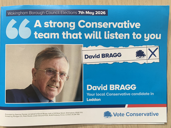 Thumbnail of leaflet from David Bragg