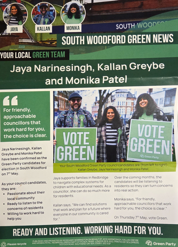 Thumbnail of leaflet from Jaya Narinesingh