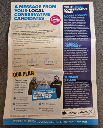 Thumbnail of leaflet from Thomas Alan Bellas