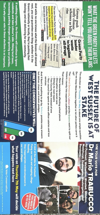 Thumbnail of leaflet from Mario Trabucco