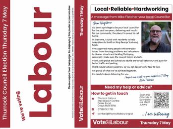 Thumbnail of leaflet from Mike Fletcher