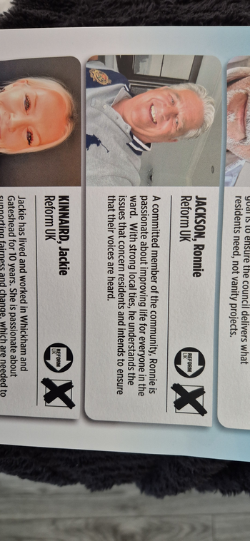 Thumbnail of leaflet from Ronnie Jackson