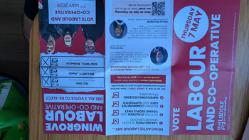 Thumbnail of leaflet from Rebecca Louise Shatwell