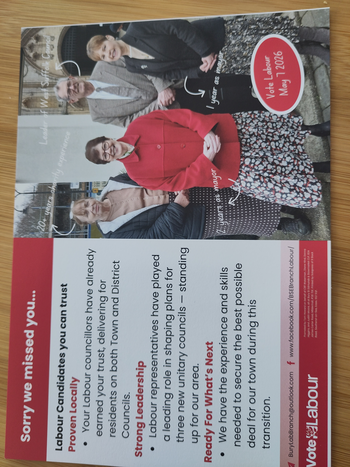 Thumbnail of leaflet from Diane Hind