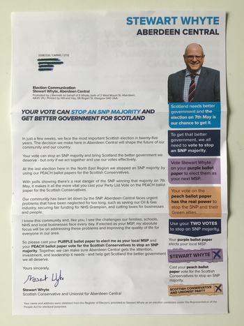 Thumbnail of leaflet from Stewart Whyte