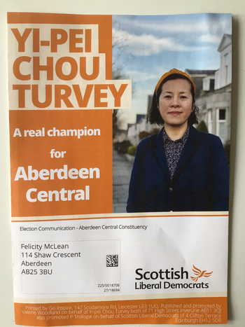 Thumbnail of leaflet from Yi-Pei Chou Turvey