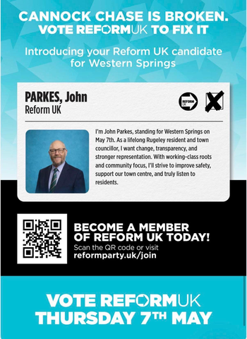 Thumbnail of leaflet from Michael Sheppard