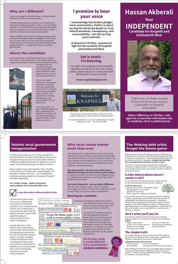 Thumbnail of leaflet from Hassan Akberali