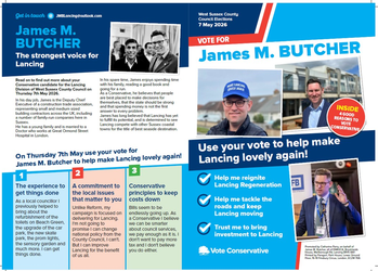 Thumbnail of leaflet from James Martin Butcher