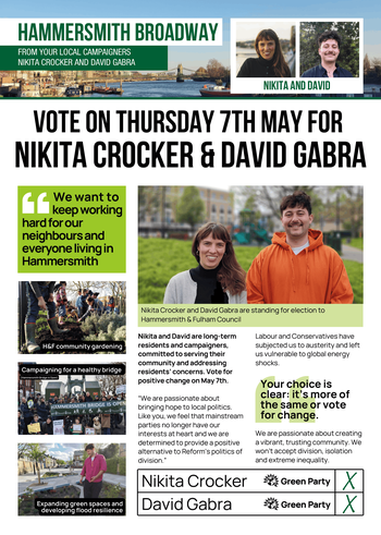 Thumbnail of leaflet from Nikita Crocker