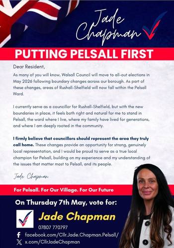 Thumbnail of leaflet from Jade Elizabeth Chapman
