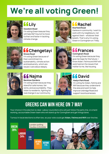 Thumbnail of leaflet from Aidan Chisholm