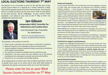 Thumbnail of leaflet from Ian Paul Gibson