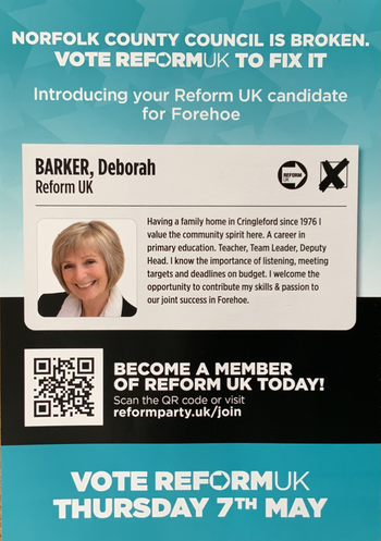 Thumbnail of leaflet from Deborah Joanne Barker