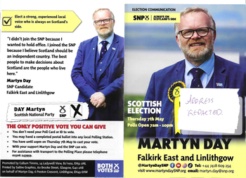 Thumbnail of leaflet from Martyn Day