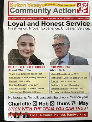 Thumbnail of leaflet from Charlotte Julia Fieldhouse