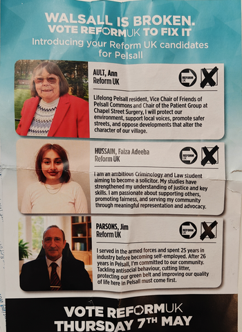 Thumbnail of leaflet from Faiza Adeeba Hussain
