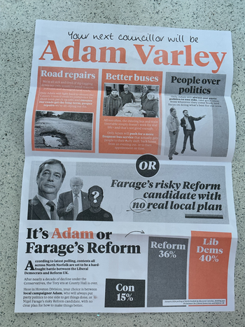 Thumbnail of leaflet from Adam Jonathan Varley