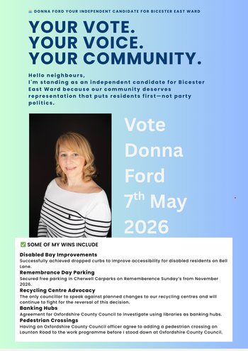 Thumbnail of leaflet from Donna Ford