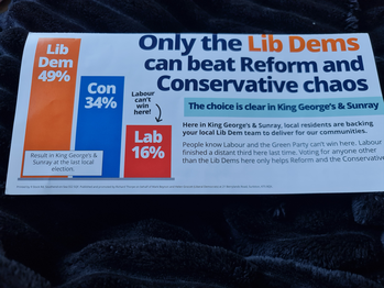 Thumbnail of leaflet from Mark Rahim Beynon