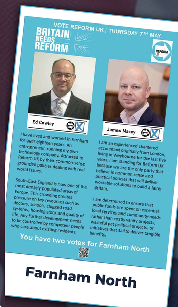 Thumbnail of leaflet from James Edward Macey