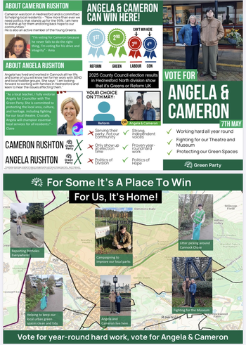 Thumbnail of leaflet from Cameron John Rushton