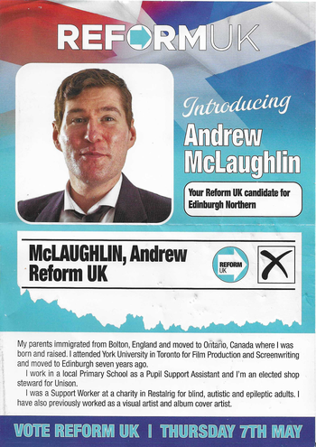 Thumbnail of leaflet from Andrew McLaughlin