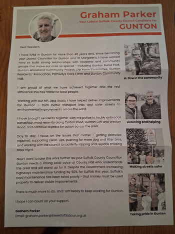 Thumbnail of leaflet from Graham Reginald Parker