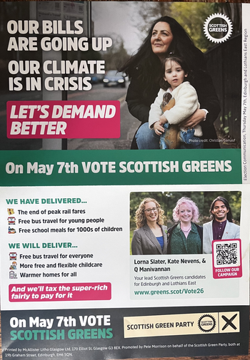 Thumbnail of leaflet from Kate Nevens